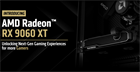 AMD представила свою новую видеокарту RDNA 4 — Radeon RX 9060 XT.