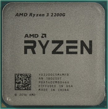 Процессор AMD Ryzen 3 2200G, OEM - фото 110230