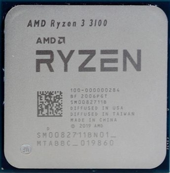 Процессор AMD Ryzen 3 3100, OEM - фото 110237