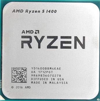 Процессор AMD Ryzen 5 1400, OEM - фото 110258