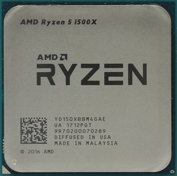 Процессор AMD Ryzen 5 1500X, OEM - фото 110259