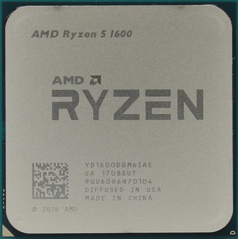 Процессор AMD Ryzen 5 1600, OEM - фото 110260