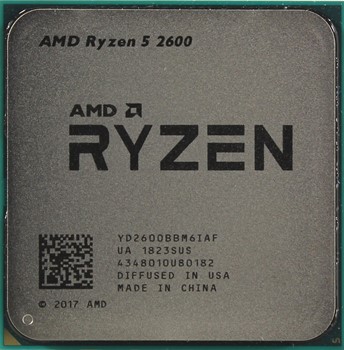 Процессор AMD Ryzen 5 2600, OEM - фото 110265