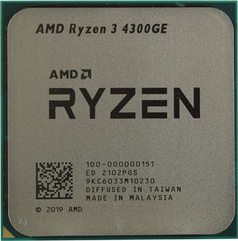 Процессор AMD Ryzen 3 4300GE, OEM - фото 184548