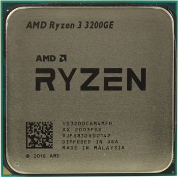 Процессор AMD Ryzen 3 3200GE, OEM - фото 184550