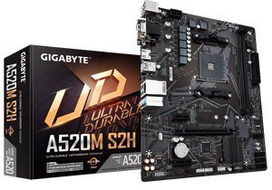 AM4 Gigabyte A520M S2H